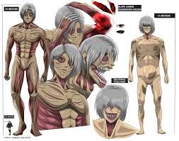 Aot Snk Oc Reference Akai Titan By Lukimaro Attack On Titan Anime Attack On Titan Fanart Attack On Titan Art