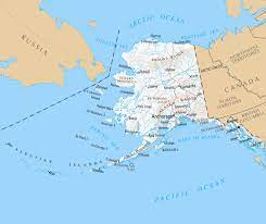Module:location map/data/usa alaska is a location map definition used to overlay markers and labels on an equirectangular projection map of the u.s. Large Detailed Map Of Alaska State With Relief And Cities Alaska State Usa Maps Of The Usa Maps Collection Of The United States Of America