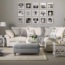 Grey, white or ivory will make a taupe living room look brighter and more soothing. Grey And Taupe Living Room With Photo Display Decorating Ideal Home Taupe Living Room Gray And Taupe Living Room Living Room Grey