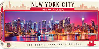 Masterpieces Cityscape Panoramics 1000 Puzzles Collection New York Panoramic 1000 Piece Jigsaw Puzzle Buy Online In Faroe Islands At Faroe Desertcart Com Productid 28869317