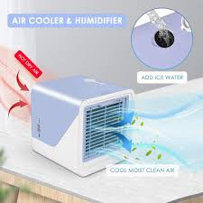 10 best mini air coolers of september 2020. Blaux Portable Ac Personal Air Conditioner Humidifier And Purifier Small Portable Air Conditioner Mini Air Cooler Air Conditioners Portable