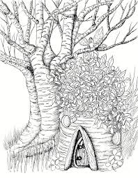 For boys and girls, kids and adults, teenagers and toddlers, preschoolers and older kids at school. White Birch Stump Fairy House Drawing By Dawn Boyer