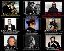 The Many Faces Of Johnny Cash Alignment Charts Know Your