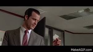 Maybe you would like to learn more about one of these? American Psycho Business Card Scene On Make A Gif