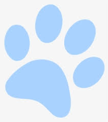 Maybe you would like to learn more about one of these? Paw Clip Art Printing Image Stencil Blue S Clues Paw Prints Hd Png Download Kindpng
