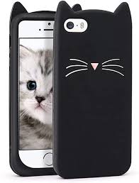 Keep your phone safe from daily damage with our range of phone cases. Amazon Com Yonocosta Iphone 5 Case Iphone 5s Case Funny Cute 3d Cartoon Black Whisker Cat Kitty Soft Silicone Gel Rubber Bumper Case Cover For Iphone 5 5s 5c Whisker Cat Black