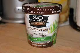 So Delicious Coconut Milk Mint Chip Dairy Free Ice Cream So Delicious Coconut Milk Dairy Free Ice Cream Egg Free Recipes