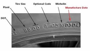 tyre manufacturing date guide find car tyre age in month year