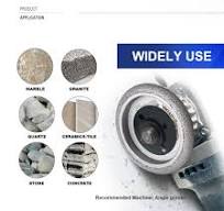 SHDIATOOL 3 Inch Profile Hand Diamond Wheel Height 25mm Convex Curve Edge  Grinding for Stone Marble Granite Rock
