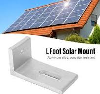Amazon.com: 10PCS L Foot Solar Mount, Solar Panel Mounting L ...