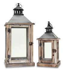 A shabby chic style answers the latter. 2tlg Laternen Set Holz Natur Braun Metall Glas Shabby Chic Garten Levandeo