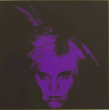 Fright Wig (purple) by Gavin Turk