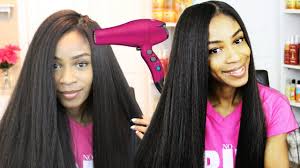 Hence, we will show you how to straighten your wig (both. How To Straighten Synthetic Hair Youtube