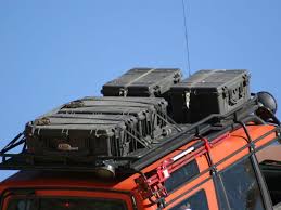Front Pelican 1610 Rear Pelican 1650 Land Rover Land Rover Discovery Outdoor Survival Gear