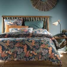 Schöne bettwäsche günstig online kaufen la redoute. Duvetbezug Aus Reiner Baumwolle Caliente Bedruckt Tropical La Redoute Interieurs La Redoute
