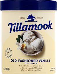 The only vanilla you'll ever need, and it can easily be adapted to make three more classic flavours. Tillamook Old Fashioned Vanilla Ice Cream 1 75 Qt Smith S Food And Drug