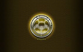 This special vinyl is made for interior use and because it has a matte finish, it gives the appearance of being hand painted on the wall. Colombian Football Team Glass Logo South America Conmebol Yellow Grunge Background Hd Wallpaper Peakpx