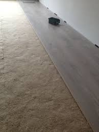 la sous couche est posee elle absorbe les imperfections du sol beton sol beton sous couche parquet sol