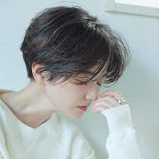 大人女子専用 黒髪ショートヘア 前髪ありなし パーマ ストレート セット方法まとめ lamire ラミレ asian short hair shot hair styles aesthetic hair