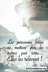 Les Personnes Fortes Strong Words Quote Citation Messages