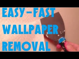 easiest fastest way to remove wallpaper