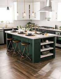 Kitchen remodeling has one of the highest roi's of all home remodeling projects. Designing Your Kitchen Island Vigo Industries Kitchen Design Ideas Kitchen Insp Green Kitchen Cabinets Contrasting Kitchen Island Modern Kitchen Cabinets
