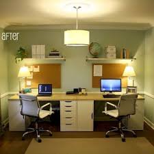 Office For Two Design Ideas Pictures Remodel And Decor Ikea Home Office Home Office Space Contemporary Home Office