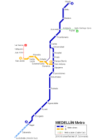Klikkaa karttaa metro de medellín nähdäksesi suurempi kuva Medellin Subway Map For Download Metro In Medellin High Resolution Map Of Underground Network