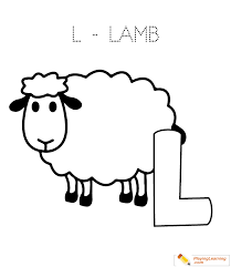 100% free farm animal coloring pages. L Is For Lamb Coloring Page Free L Is For Lamb Coloring Page Coloring Home
