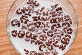 Product details · this alphabet cereal is fun for the whole family. Top View Of Milk Bowl Alphabet Letters Of Cereal And Chocolate Flakes On Wooden Table Healthy Breakfast For Kids And Adults Diet And Nutrition Concept Stock Photo Picture And Royalty Free Image
