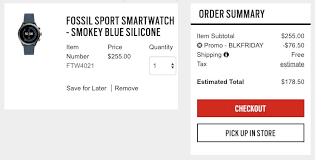 Check fossil q founder black friday deals on walmart, target, best buy, newegg below with this article on, best black friday fossil q founder deals & sales 2020 we have provided an overview of the pristine bargains on this fossil q founder. Deal 30 Off Fossil Store Black Friday Sale Gets You A New Fossil Sport For 178 50