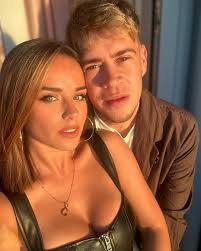 NEWLY-MARRIED Sophie Evans (right) and other members of “Welsh of the West  End” joined Alfie Boe