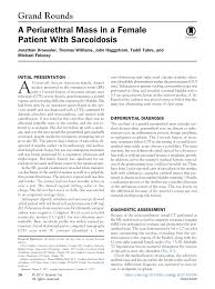 A Periurethral Mass in a Female Patient With Sarcoidosis