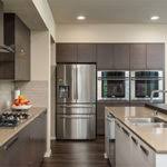 The height of kitchen cabinets to the top of the bench should be between 850mm and 1000mm. How Tall Should Your Kitchen Cabinets Be