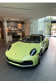 Image result for Green Yellow 2025 Porsche