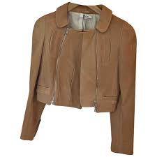 New women's marc new york faux leather vintage style moto jacket! Carven N Camel Leather Jackets Sportspyder
