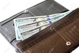 Schönste wallets beliebter designer versandkostenfrei bei fashionette bestellen! Hundred Dollar Bills In Wallet Stock Photo Picture And Royalty Free Image Image 86171589
