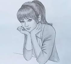 Sketch Of Beautiful Girl Prize School Art Drawings Sketches Simple Drawings Art Drawings Sketches Creative