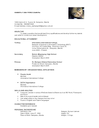 Character Reference Resume Letter