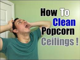 How To Clean Popcorn Ceilings Cobweb Dust Stain Removal Youtube In 2020 Popcorn Ceiling Ceiling Dust Cleaning Dust