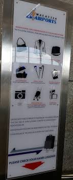 Other restricted or prohibited items. Malaysia Airports Items Allowed On The Plane Cabin Visit Malaysia