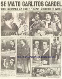 Letras de carlos gardel y mucho más. Identidade 85 A Morte E O Funeral De Gardel Fotos Videos E Texto