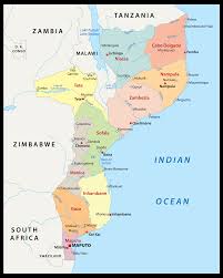 Mozambique is situated on the southeast coast of africa; Mozambique Maps Facts World Atlas