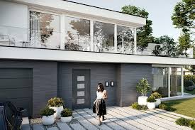 W kategorii elewacja pomożemy ci między innymi wybrać materiał zewnętrzny elewacyjny. Czy Drzwi Zewnetrzne Musza Byc W Kolorze Okien Aluhaus