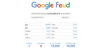 G o o g l e f e u d answers quick, accurate answers for google feud! Google Feud School
