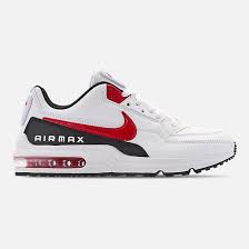 Right View Of Men S Nike Air Max Ltd 3 Casual Shoes In White University Red Black Nike Air Max Ltd Nike Casual Shoes Nike Air Max White