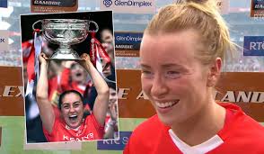 Watch: Cork's Laura Treacy gives brilliant interview after All-Ireland  camogie success