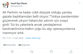 Türkiye), officially the republic of turkey, is a country straddling western asia and southeast europe.it shares borders with greece and bulgaria to the northwest; Eski Yok Baskani Yusuf Ziya Ozcan Ak Parti Nin Ciddi Dususte Oldugu Yandas Gazete Basliklarindan Belli Oluyor