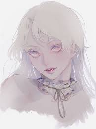 Most common hair and eye color combinations 4 White Hair Purple Eyes Girl Album On Imgur