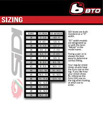 Sidi Size Chart Sidi Shoe Size Chart Sidi Boot Sizing Chart